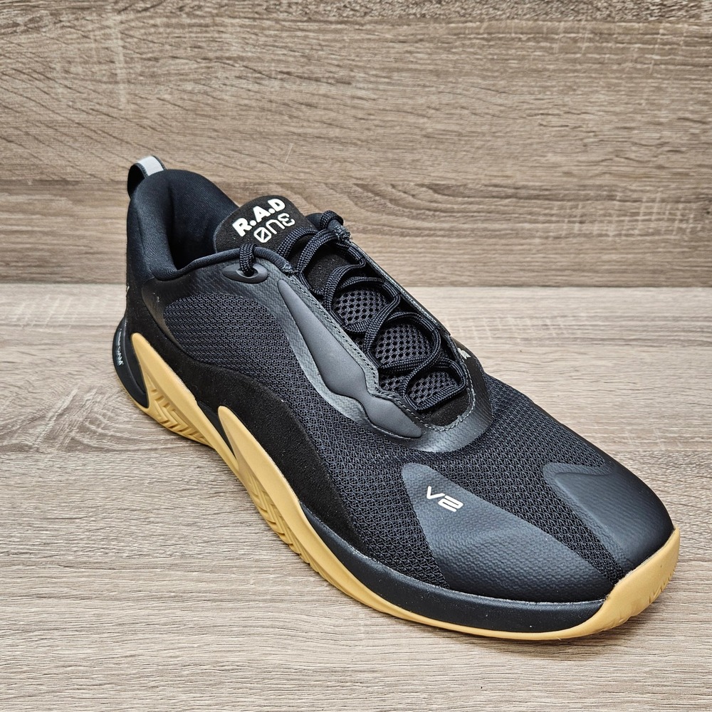 RAD One V2 Mens Training Shoes Black Gum 0325-0V2BLG-130 Size 13
